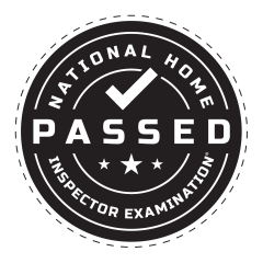 National Home Inspector Exam Passed