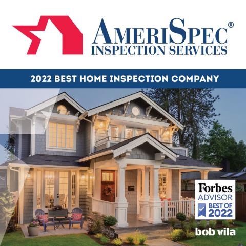 AmeriSpec Named #1 Best Inspection Company by Forbes Advisor and Bob Vila™