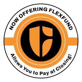 Now offering FlexFund Pay at closing Badge.